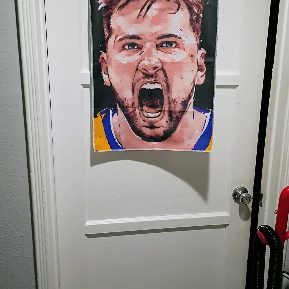 Lakers Luka Doncic Graphic Sports Towel with Athlete Design